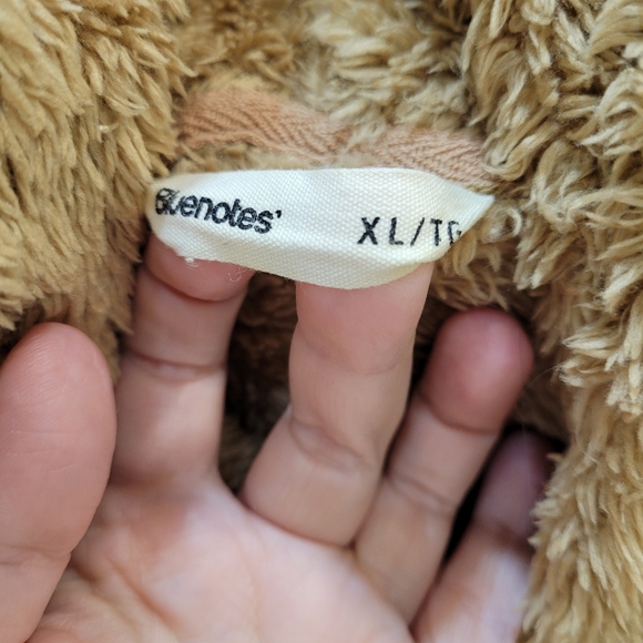 Cropped Bluenotes Teddy Hoodie (Size XL) - Picture 2 of 2